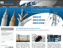 Tablet Screenshot of cearca.com